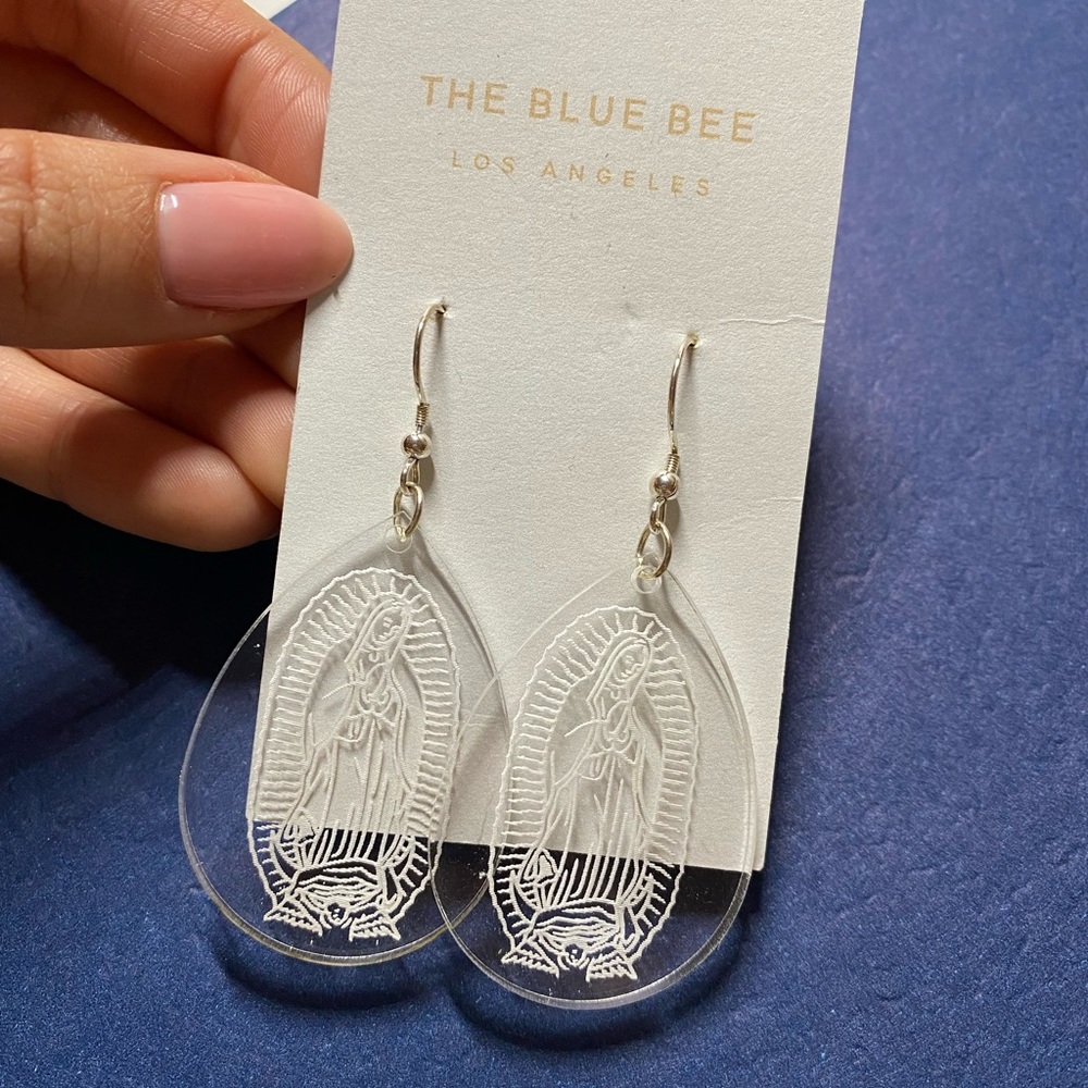 Virgin Mary Earrings